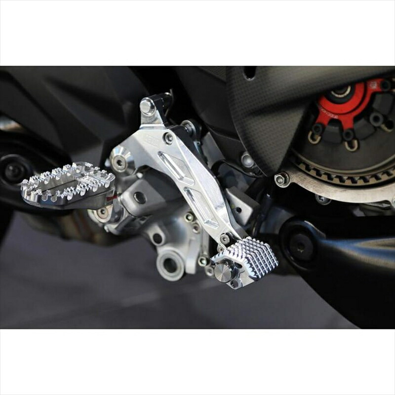 バイクパーツ ステップAELLA(アエラ) ブレーキペダル・ハイレジスタータイプ :ブラック MultistradaV4 /RSAE-46027-BK4573641256397|バイク用品はとやグループ2号店