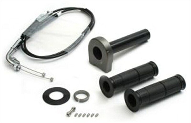バイクパーツ ACTIVE(アクティブ) スロットルKIT ホルダーTYPE-2 Gメタ 巻取φ40 メッキ金具 GSX-S1000/GSX-S1000F 15-1710740154538792833989｜バイク用品はとやグループ2号店