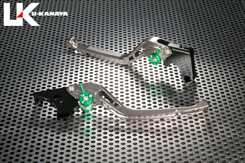 バイクパーツU-KANAYA(ユーカナヤ) レバーセット GPタイプ/ロング TI/ORSU057-131-05064550646348869｜バイク用品はとやグループ2号店