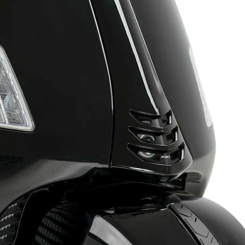 バイクパーツ 外装PUIG(プーチ) ホーントリム HORN TRIM Black22389N4571414866019|バイク用品はとやグループ2号店