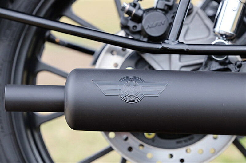 バイクパーツ マフラー SPTADAO(スペシャルパーツタダオ) POWER BOX サイレンサー ブラックED GB350C 24- 8BL-NC64 GB3-PB-44 4571117960878