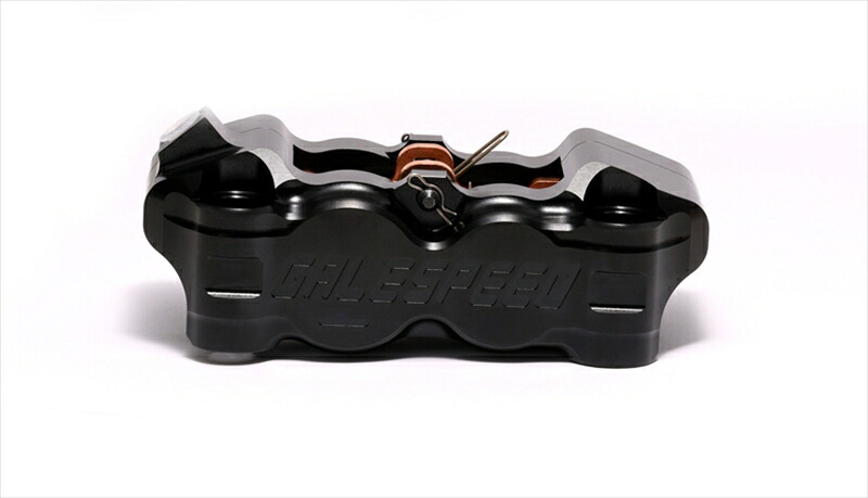 バイクパーツ GALE SPEED(ゲイルスピード) ビレット フロント4Pキャリパー 左 φ34-30 BLK ラジアル 100mmピッチ GSBFCAL3430-10FB 4538792966069