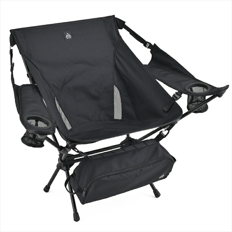 【5日前後で発送】バイクパーツ キャンプ用品DAYTONA(デイトナ) WIDE/RESTチェア BLACK608944909449665060|バイク用品はとやグループ2号店