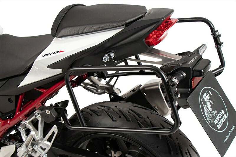 バイクパーツ HEPCO&BECKER(ヘプコアンドベッカー) サイドキャリア Lock-it ブラック6509541 00 014550646358011｜バイク用品はとやグループ2号店