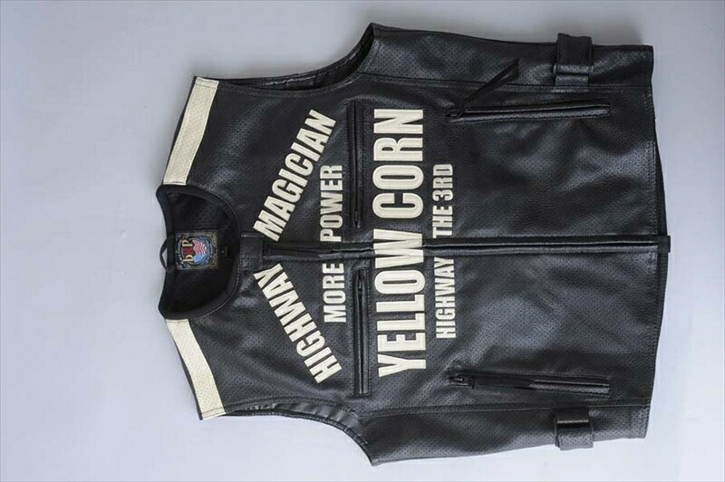 バイクパーツ ウェア YELLOW CORN(イエローコーン) HIGHWAY THE THIRD VEST YV-1140 4571375871695