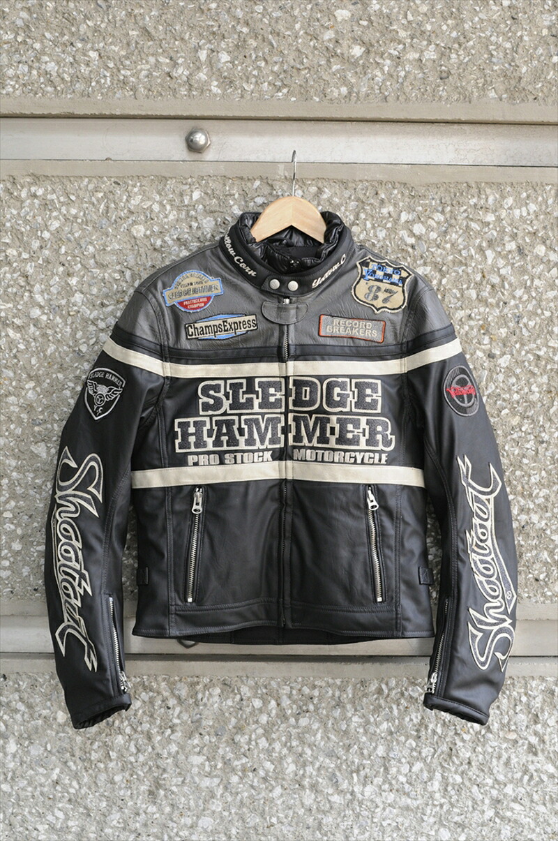 バイクパーツ ウェア YELLOW CORN(イエローコーン) フェイクレザーJKT #LL BB-2304 4571375878687