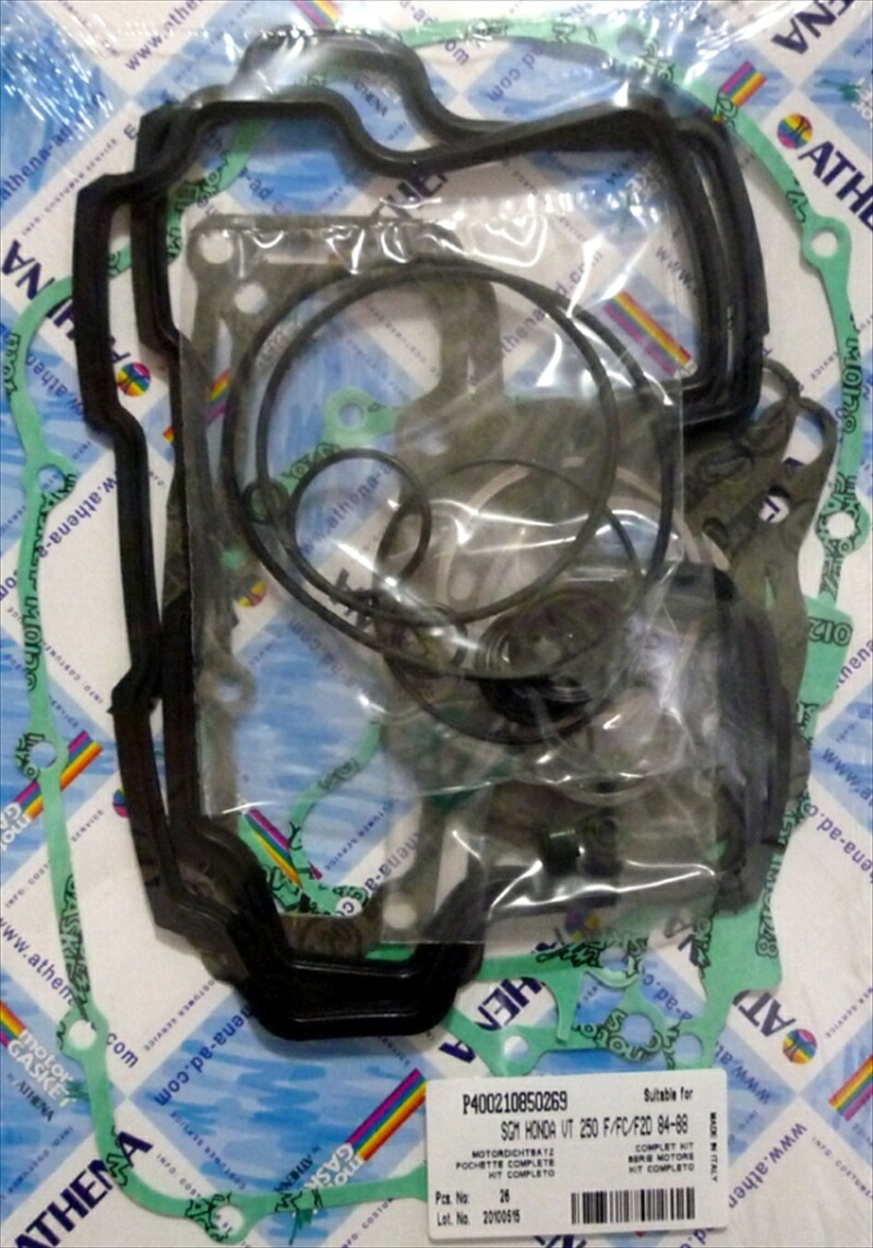 バイクパーツ ATHENA(アテナ) コンプリートガスケットセットP4002108502694571381465314｜バイク用品はとやグループ2号店