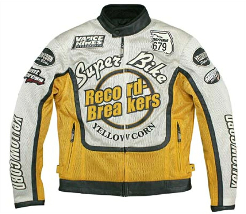 バイクパーツ ウェア YELLOW CORN(イエローコーン) メッシュジャケット BB-0103 4580238490782