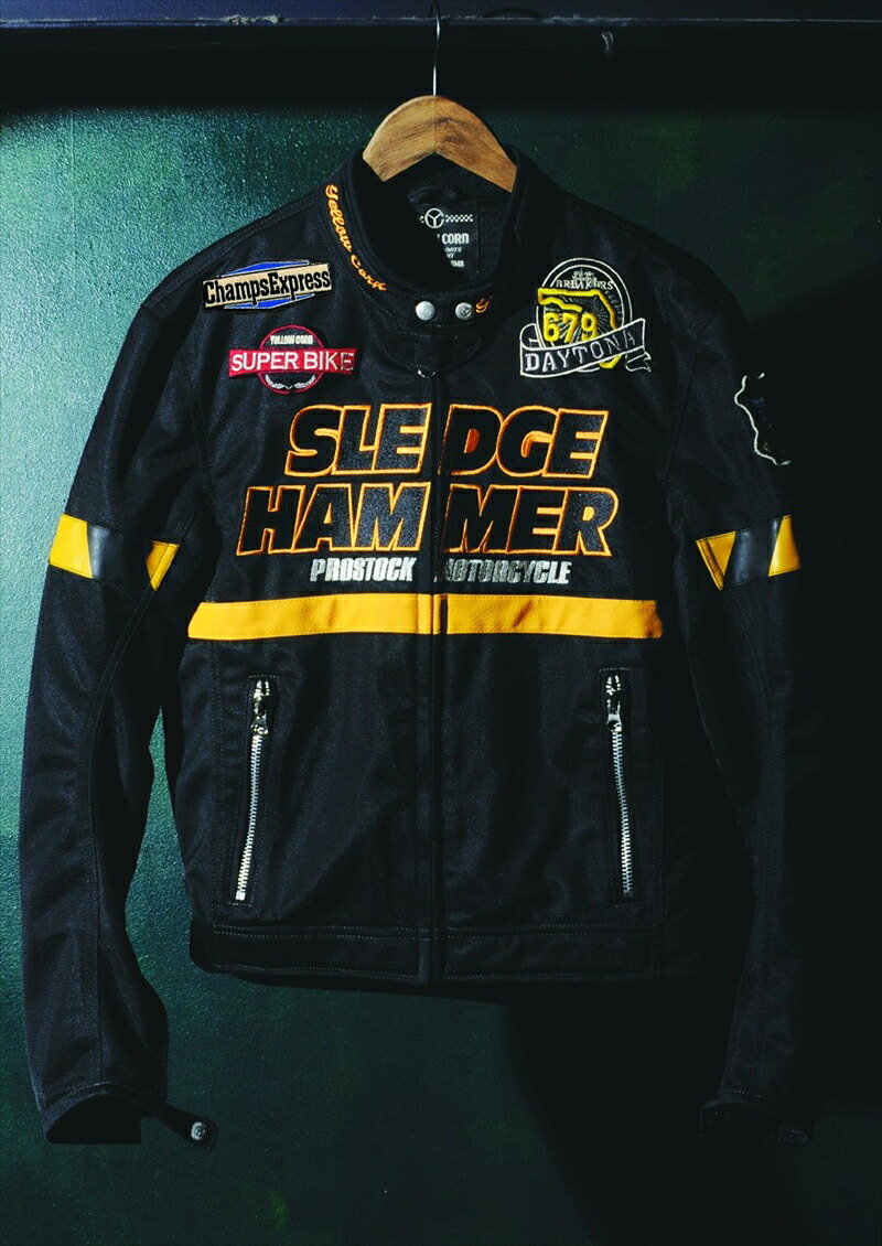 バイクパーツ ウェア YELLOW CORN(イエローコーン) メッシュジャケット #LL BB-2108 4580238499709