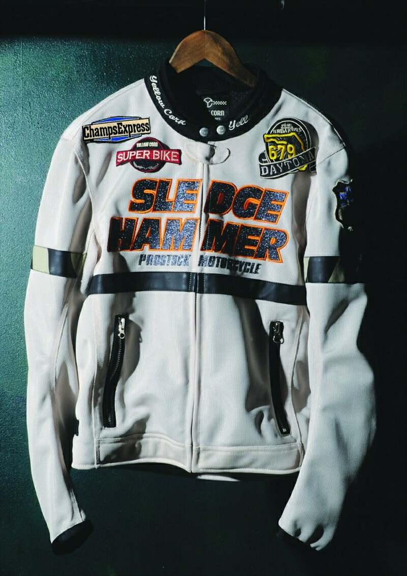バイクパーツ ウェア YELLOW CORN(イエローコーン) メッシュジャケット #M BB-2108 4580238499723