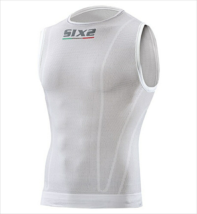 バイクパーツ ウェア SIXS(シックス) ノースリーブ SX-SML2 SX-SML2-WH-XS 4582483510192