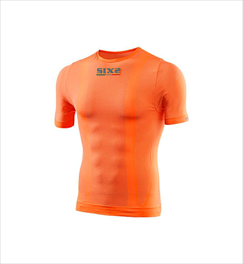 バイクパーツ ウェアSIXS(シックス) Tシャツ SX-TS1CSX-TS1C-OR-XXL4582483513933｜バイク用品はとやグループ2号店