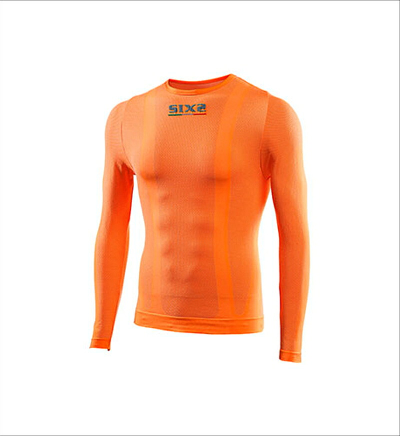 バイクパーツ ウェア SIXS(シックス) ロングTシャツ SX-TS2C SX-TS2C-OR-XS 4582483514152