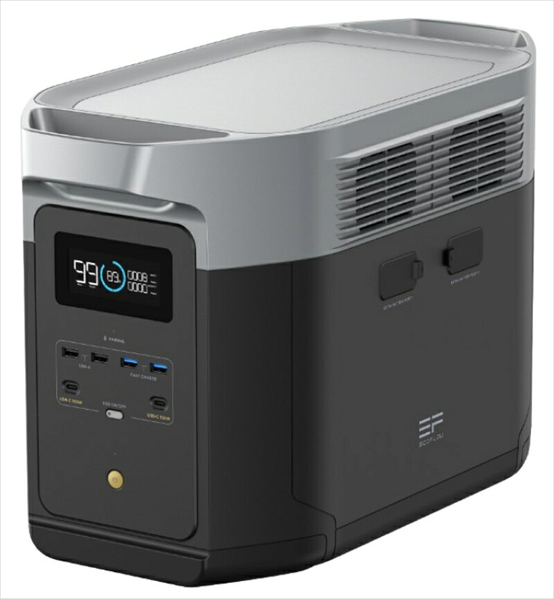 自動二輪車部分品 難民キャンプ装置ECOFLOW(エコ流出) DELTA2 Max 携帯型ワット数DELTA2MAX4550255904401