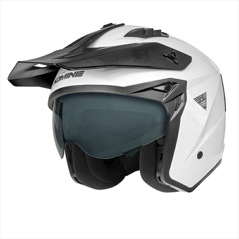 【5日前後で発送】バイクパーツ ヘルメットKOMINE(コミネ) HK-173 Street Jet Helmet White #M01-1734582611228425｜バイク用品はとやグループ2号店 14,438円