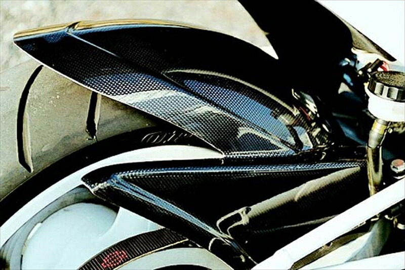 バイクパーツ 外装RADIAL BIT(ラジアルビット) アームフェンダー カーボン PB2040 4520616328924｜バイク用品はとやグループ2号店