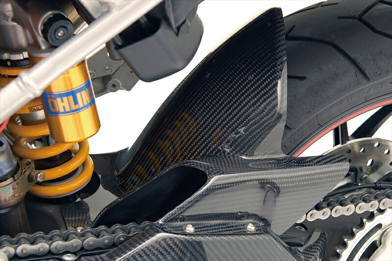 バイクパーツ 外装 MOTO VELOCE(モトベローチェ) リアフェンダー カーボン/アヤオリ 001-DHM06-500A 4547567715283