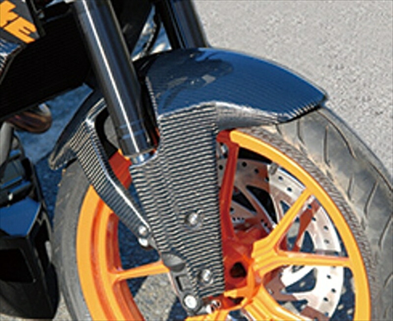 バイクパーツ 外装 MOTO VELOCE(モトベローチェ) フロントフェンダー 綾織カーボン 001-DU1213-400A 4548916878154