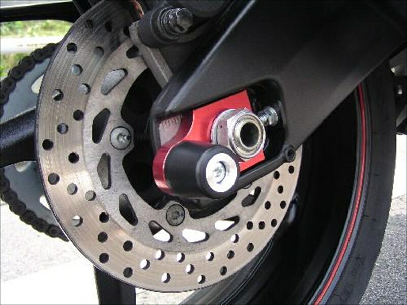 バイクパーツ 外装 TaGu Parts Service(タグパーツサービス) リアアクスルスライダー RED 109077 4560237031025 7,828円