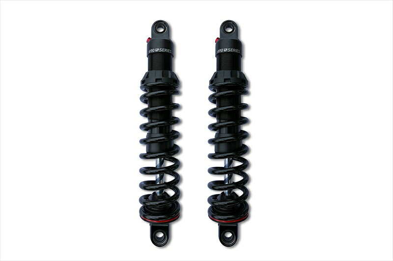 バイクパーツ PROGRESSIVE(プログレッシブ) 490シリーズ 13.5インチ BLK PRO-490-1002 4550255554064