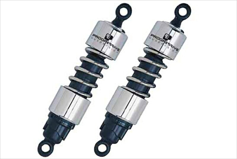 バイクパーツ PROGRESSIVE(プログレッシブ) 412シリーズ 11.5インチ クローム PRO-412-4006C 4550255578534