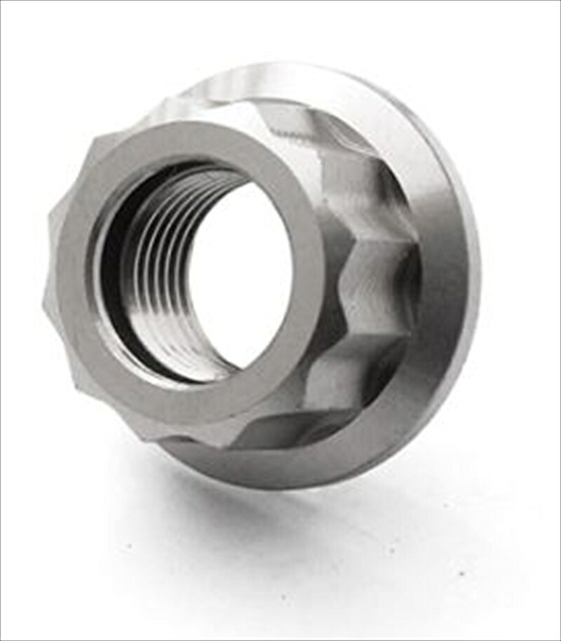 バイクパーツ メンテナンス βTITANIUM(ベータチタニウム) 12Pフランジナット M8 BT-TIFN-12P-08 4589678360617