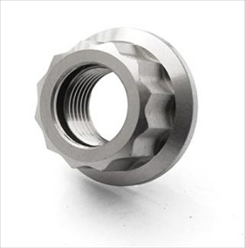 バイクパーツ メンテナンス βTITANIUM(ベータチタニウム) 12Pフランジナット BT-TIFN-12P-08-IB 4589678377882