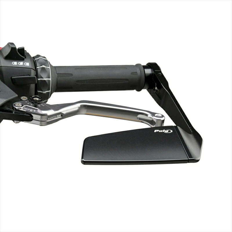 バイクパーツPUIG(プーチ) リヤビューミラー DIABLO LEFT BLACK22111N4571414872959｜バイク用品はとやグループ2号店