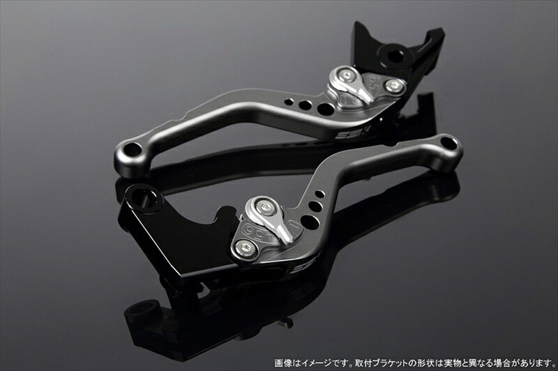バイクパーツ ハンドルSPEEDRA(エスエスケイ スピードラ) アジャストレバー スタンダード ショート Mチタン/Mシルバー YZF-R6 17-LVCM045TM-SR4589995168316｜バイク用品はとやグループ2号店 8,485円