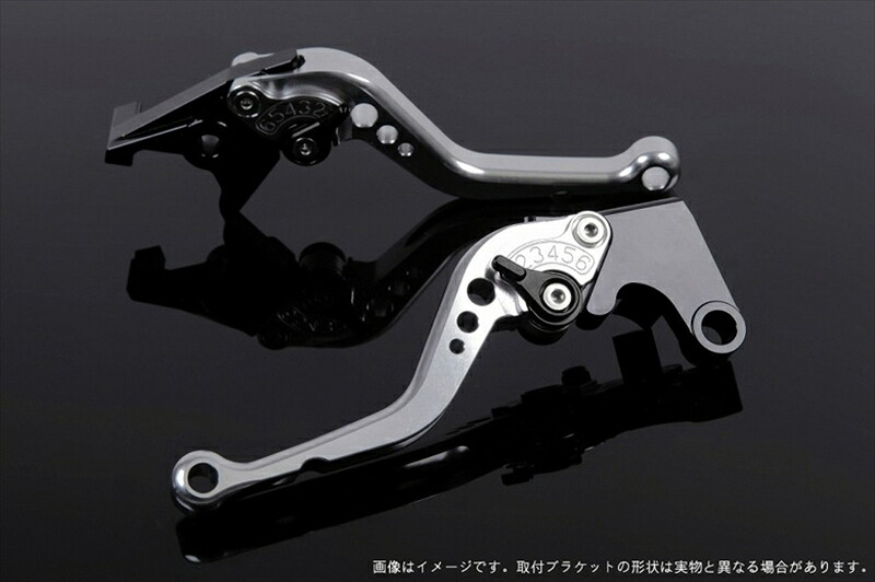 バイクパーツ ハンドルSPEEDRA(エスエスケイ スピードラ) アジャストレバー スタンダード ショート シルバー/ブラック YZF-R1 15-24YA0406452-BK4589995364701｜バイク用品はとやグループ2号店