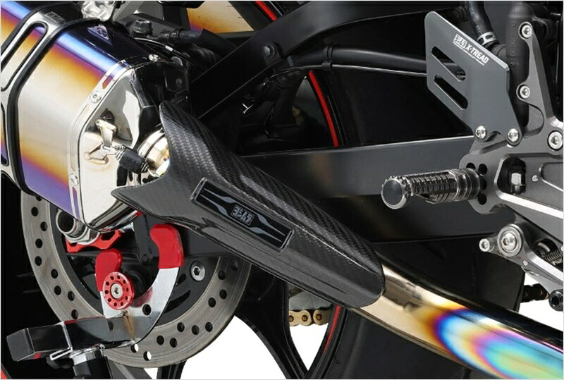 バイクパーツ YOSHIMURA(ヨシムラ) カーボンヒートガードSET フルエキ HEPTA-FORCE 194-592-0040 4550646415806