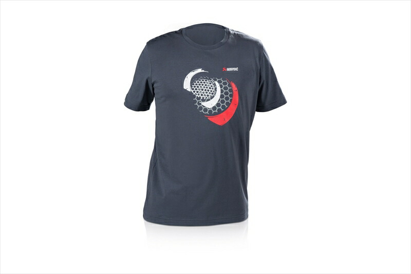 バイクパーツ ウェア AKRAPOVIC(アクラポビッチ) Tシャツ メッシュ ブルーグレー 801763 4550255773939
