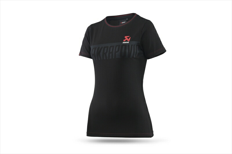 バイクパーツ ウェア AKRAPOVIC(アクラポビッチ) Corpo シリーズ Tシャツ BLK 802050 4550255972028