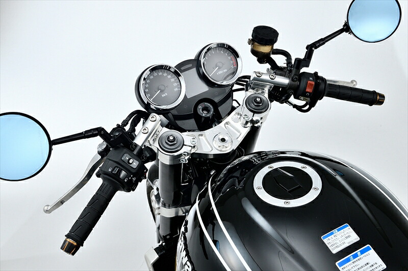 バイクパーツOVER RACING(オーバーレーシング) スポーツライディングハンドルキット TYPE-3 ガンメタ55-71-13GM4539770131691|バイク用品はとやグループ2号店