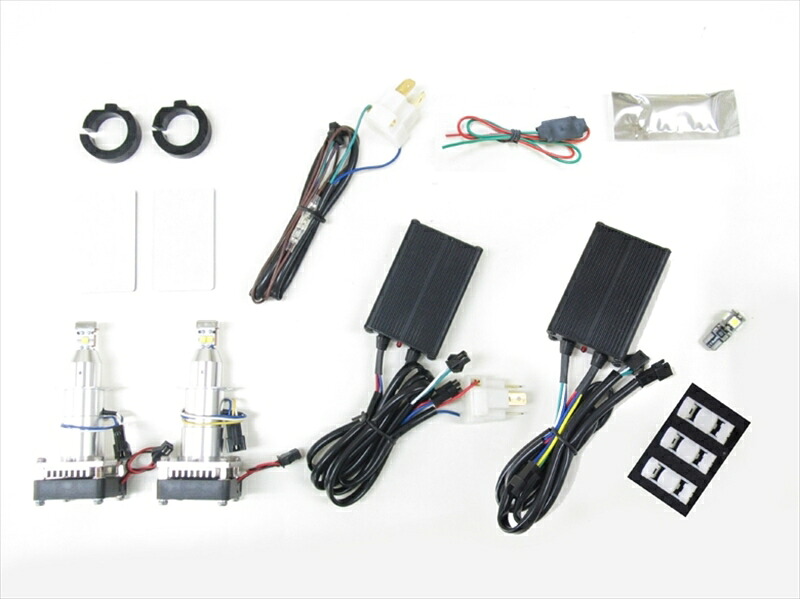 バイクパーツ 電装系 PROTEC(プロテック) LB7-XFW LEDバルブHiLo同時点灯kit X FORCE 22- 6000k/20W 65082 4961421418019