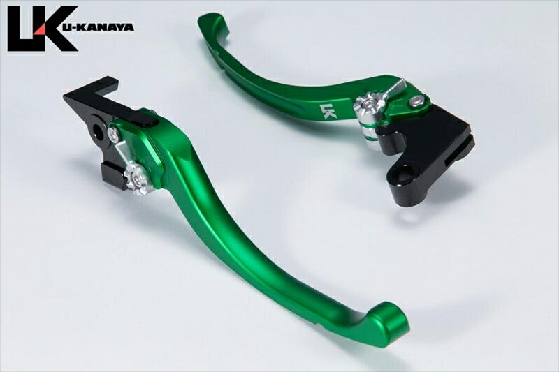 バイクパーツ ハンドルU-KANAYA(ユーカナヤ) レバーセット ツーリング GN/ORTR022-154-08174550646424853｜バイク用品はとやグループ2号店