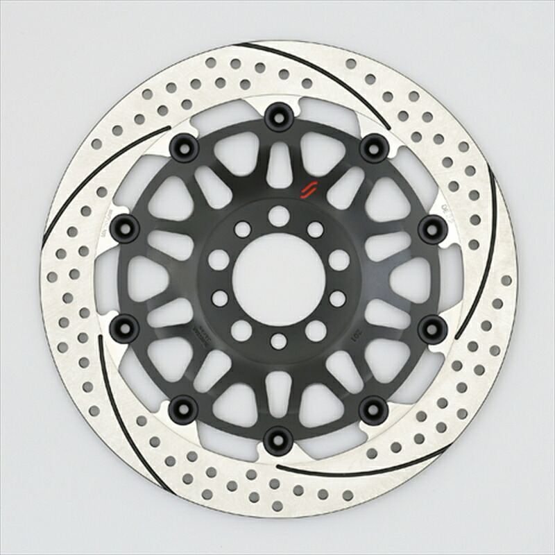 バイクパーツ SUNSTAR BRAKE(サンスター ブレーキ) プレミアムR スリット&ホール R φ310 CB1300SF 00-02 EM222FR4589718987590|バイク用品はとやグループ2号店