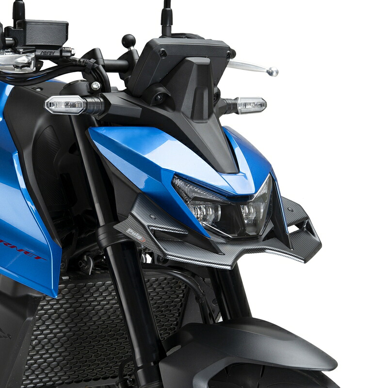 バイクパーツ 外装PUIG(プーチ) フロントダウンフォースネイキッドスポイラー CARBON LOOK22427C4571414874557｜バイク用品はとやグループ2号店