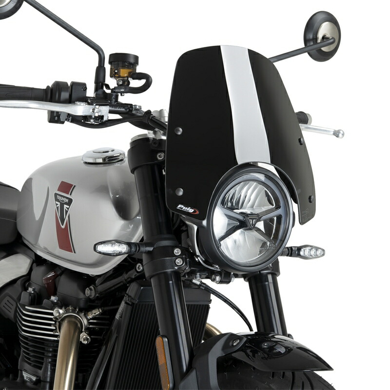 バイクパーツ 外装 PUIG(プーチ) ニュージェネレーションNK SPORT BLACK 22618N 4571414875011