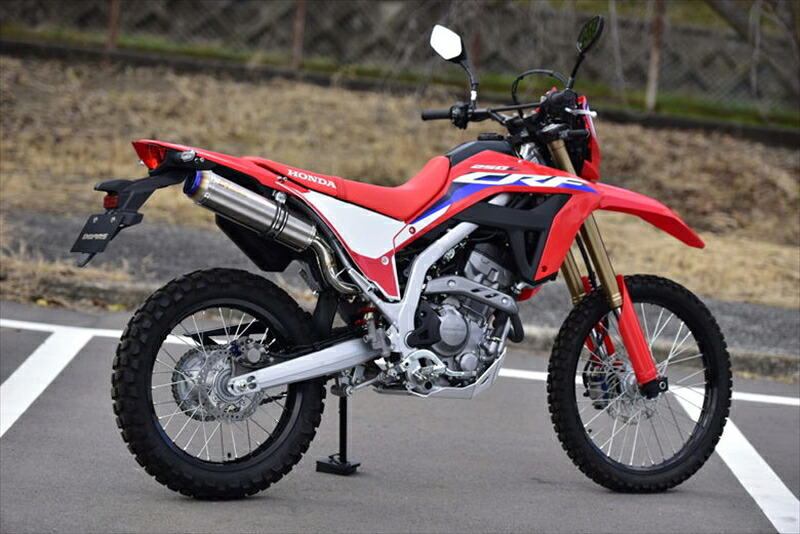 バイクパーツ マフラー BEAMS(ビームスモーターカンパニー) パワーヘッダーRS TITANIUM SUPERLIGHT CRF250L 2BK-MD47/8BK-MD47 G1027-25-P2J 4582285350149