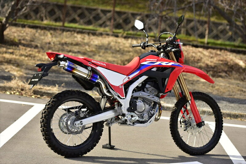 バイクパーツ マフラーBEAMS(ビームスモーターカンパニー) R-EVO ヒートチタン スリップオン 政府認証 CRF250L 2BK-MD47/8BK-MD47 G1027-53-P1J4582285350156|バイク用品はとやグループ2号店