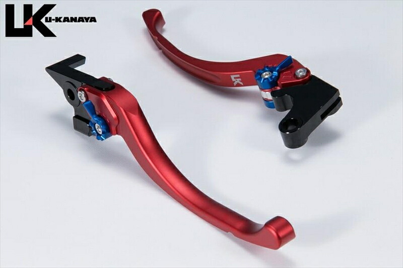 バイクパーツ ハンドルU-KANAYA(ユーカナヤ) レバーセット ツーリング RD/GDBM015-040-08154550646428929｜バイク用品はとやグループ2号店