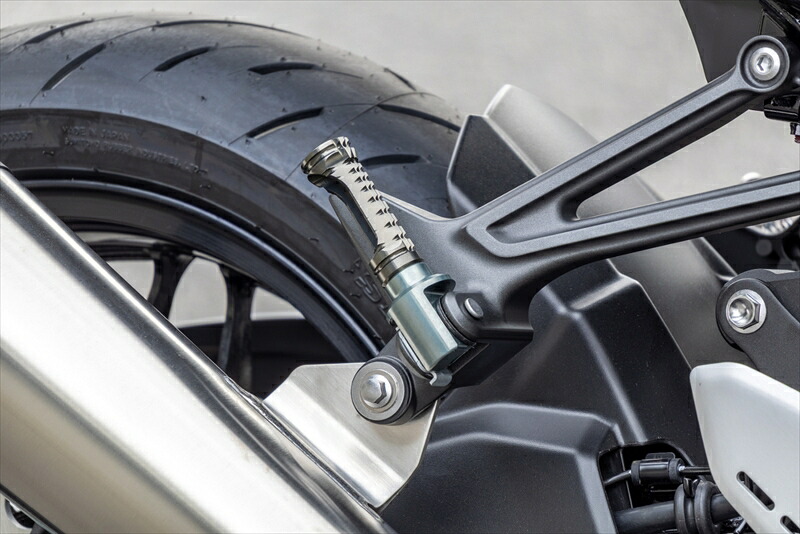 バイクパーツOVER RACING(オーバーレーシング) ハイグリップタンデムステップ ガンメタ51-71-04GM4539770135347｜バイク用品はとやグループ2号店