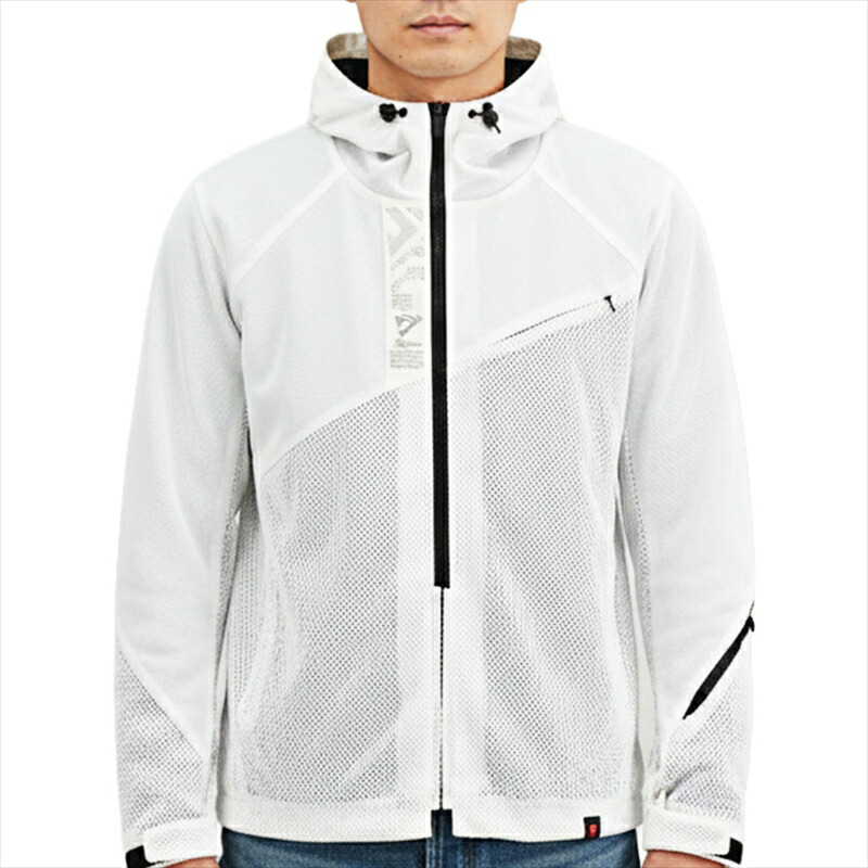 バイクパーツ ウェア DAYTONA(デイトナ) DJ030ワイドメッシュパーカWH/XL 64865 4909449673263
