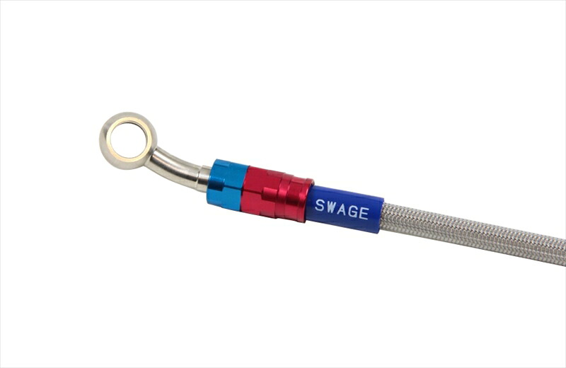 【5日前後で発送】バイクパーツ SWAGE-LINE PRO(スウェッジラインプロ) Rホースキット R＆B/クリア SAP0062R 4550646430458