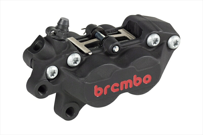 【5日前後で発送】バイクパーツBREMBO(ブレンボ) P4-40C アキシャル 4P キャリパー ブラックアルマイト レッドロゴ 左920.5165.904550646448347｜バイク用品はとやグループ2号店