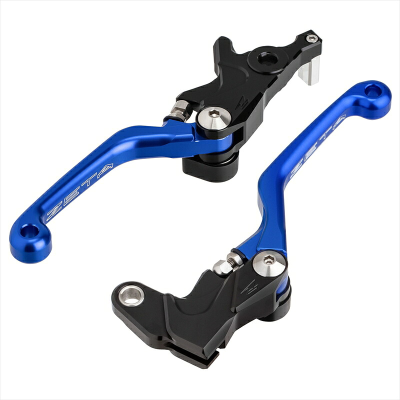 バイクパーツ ハンドル ZETA(ジータ) PIVOTレバーセット BLU 3Fi CP D9314 4547836575105