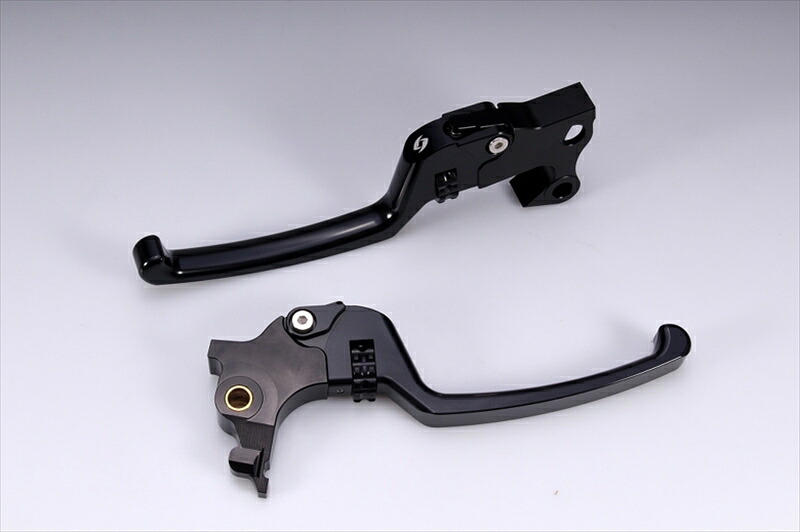 バイクパーツ ハンドルSPEEDRA(エスエスケイ スピードラ) アジャスタブルレバーセット スタンダードタイプ ブラック/ブラック XL883R 14-15 XL1200X SPORTSTER FortyEight 14-22LVSDHD03BK-BK4580556270639｜バイク用品はとやグループ2号店