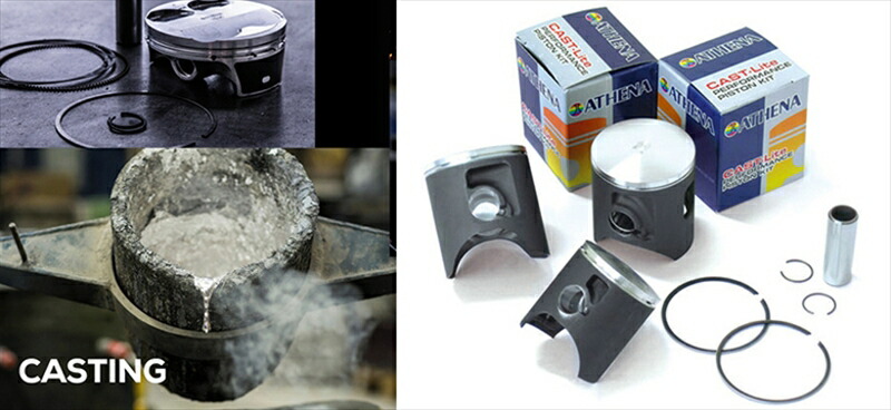 バイクパーツ ATHENA(アテナ) ATHENA ピストンキット HONDA CR85 03-07 S4C04750002A 4582483544203