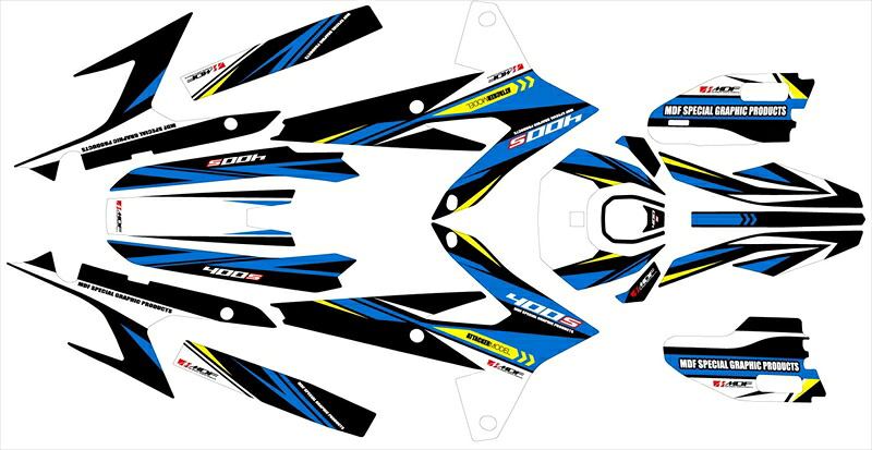 バイクパーツMDF(エムディーエフ) アタッカーコンプリートBUM25DRZ4S-A-BU-ALL4580394188677|バイク用品はとやグループ2号店